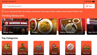 Captures d'écran de Lucky Deliveries Customer