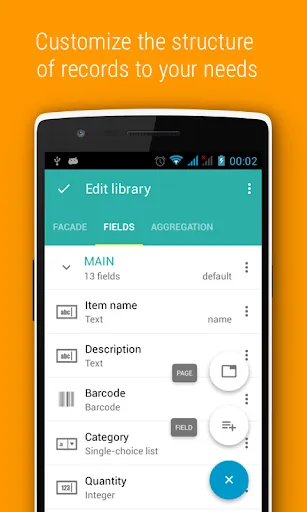 Capturas de pantalla de Memento Database