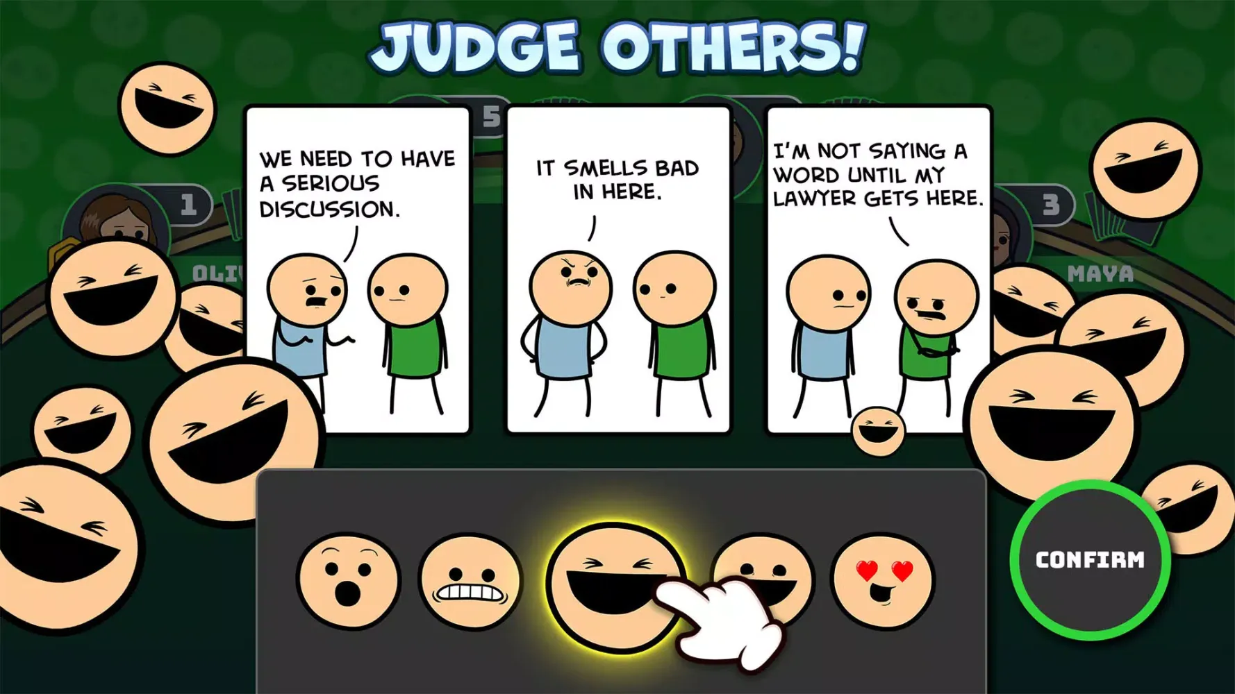 Ảnh chụp màn hình của Joking Hazard