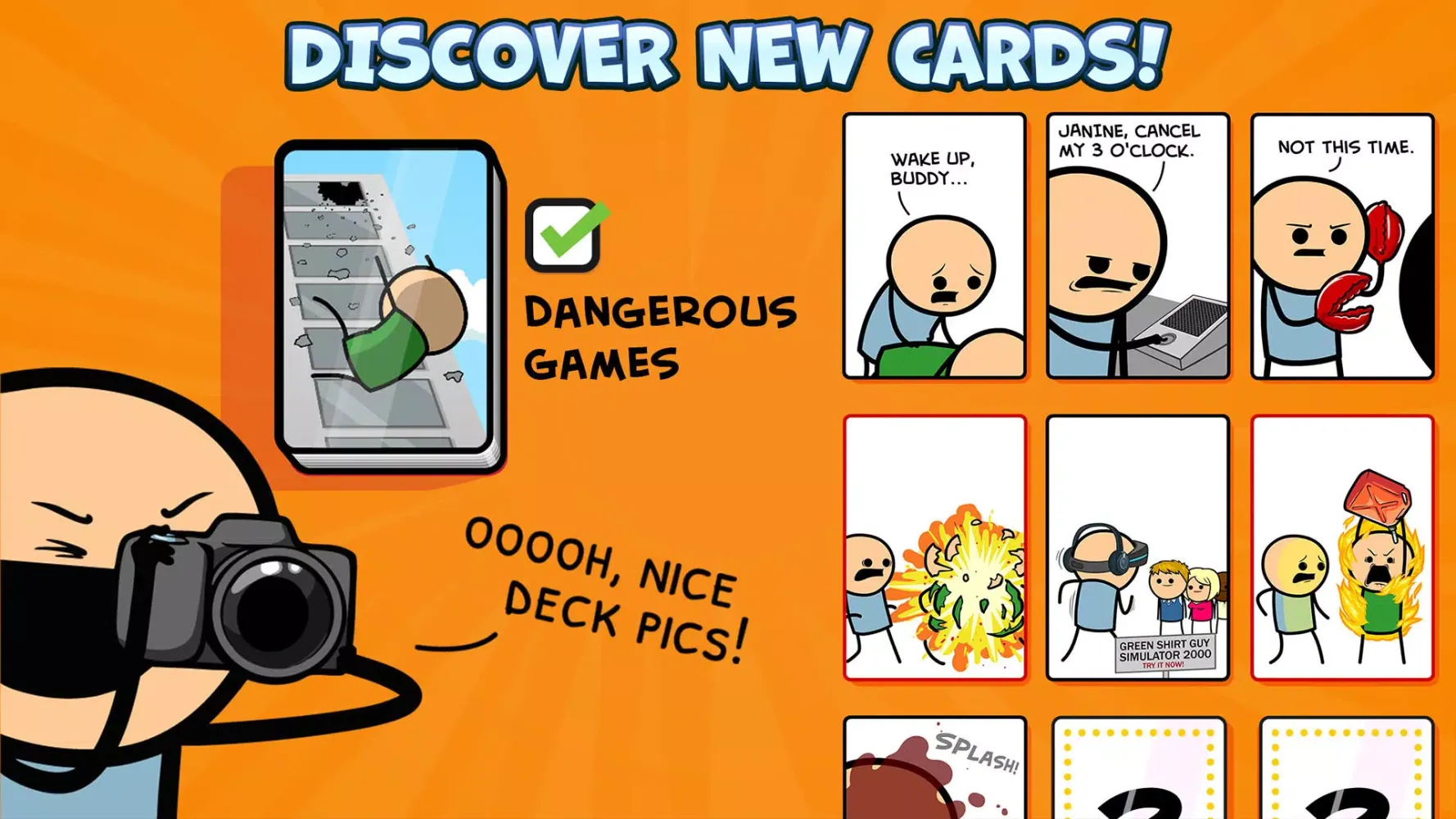 Ảnh chụp màn hình của Joking Hazard