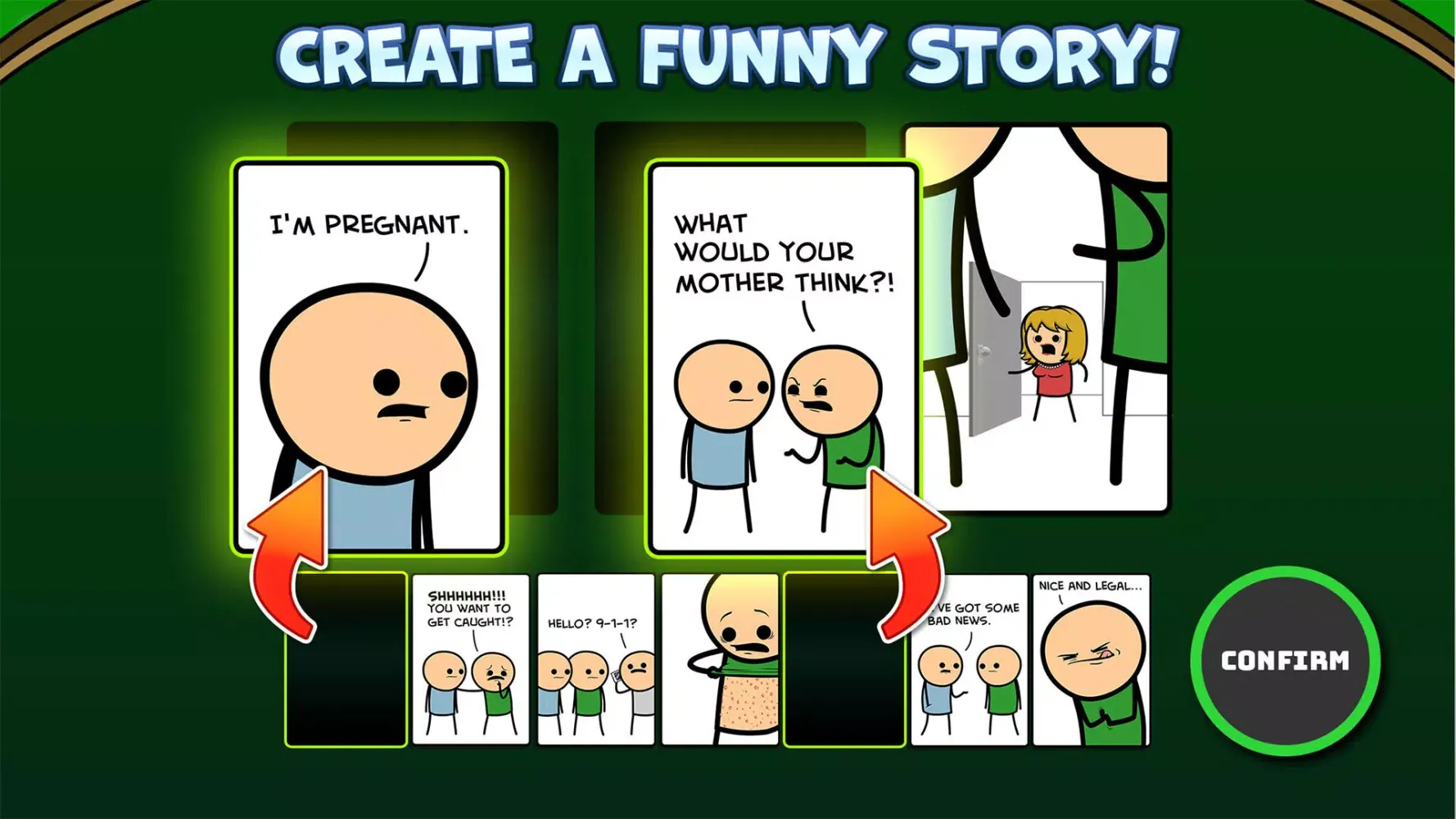 Ảnh chụp màn hình của Joking Hazard