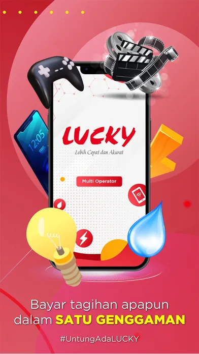 Lucky Elektrik : Pulsa & PPOB স্ক্রিনশট