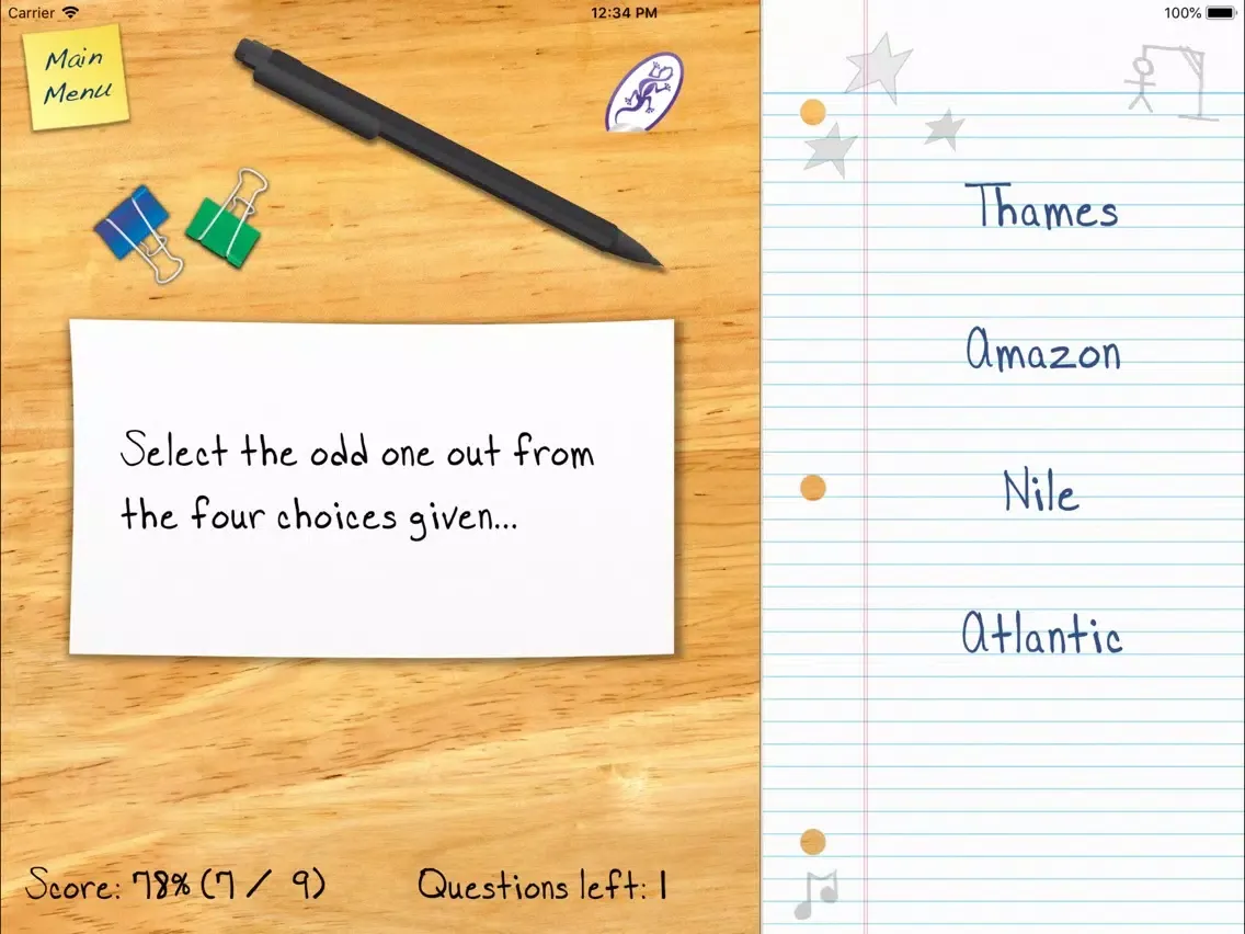 Odd Ones Out Pack 1 iPad 应用截图