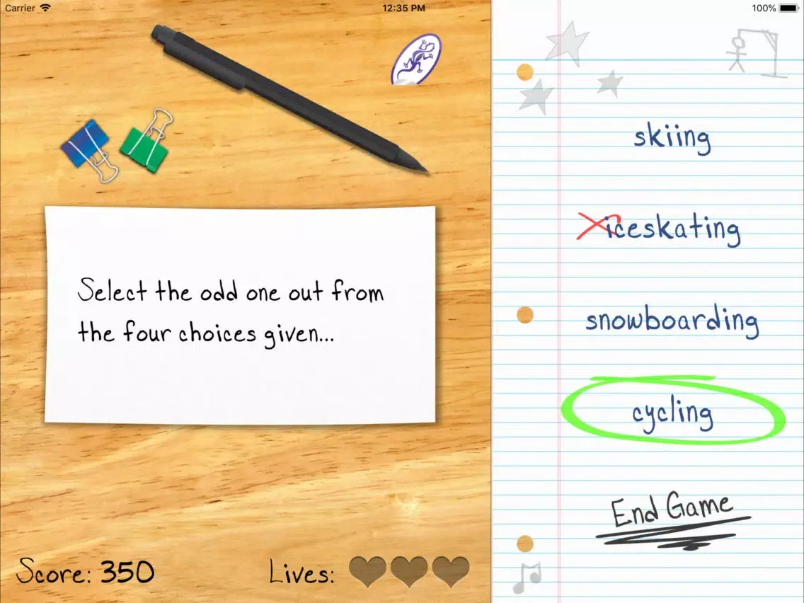 Odd Ones Out Pack 1 iPad 应用截图