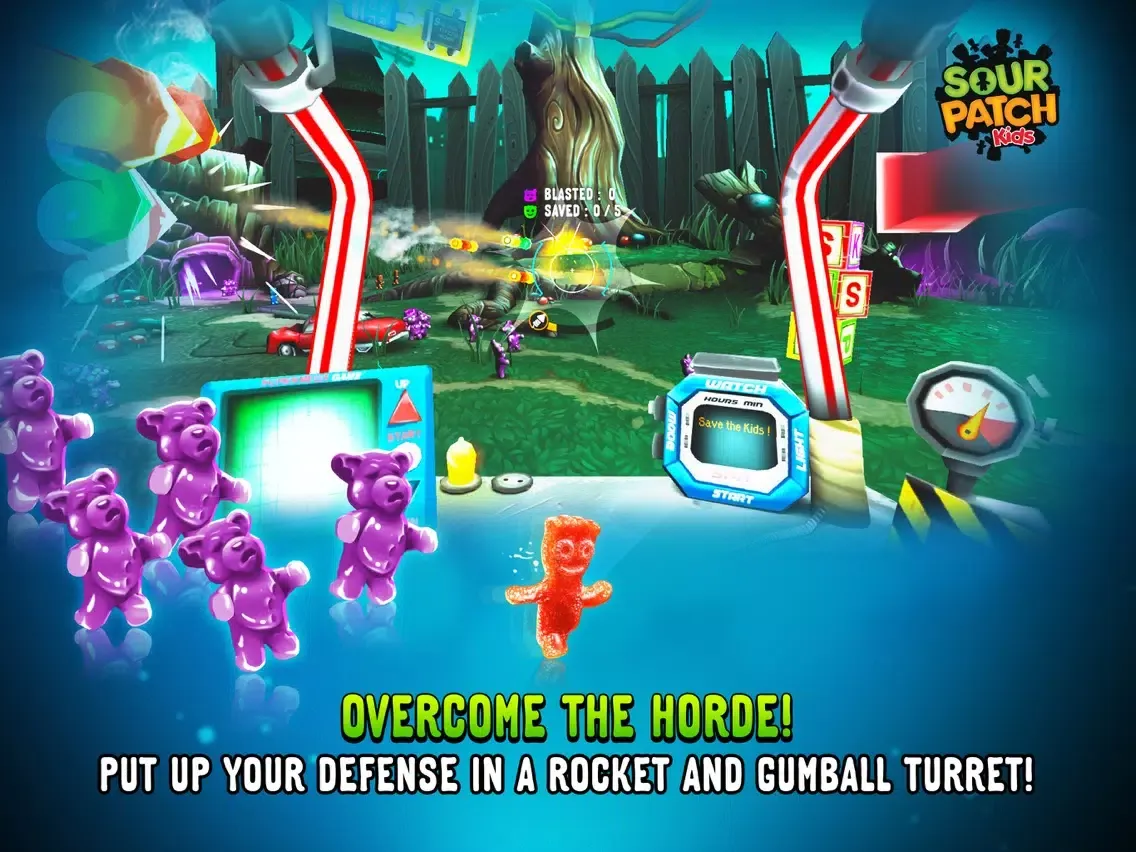 Screenshot di Sour Patch Kids: Zombie Raid iPad 