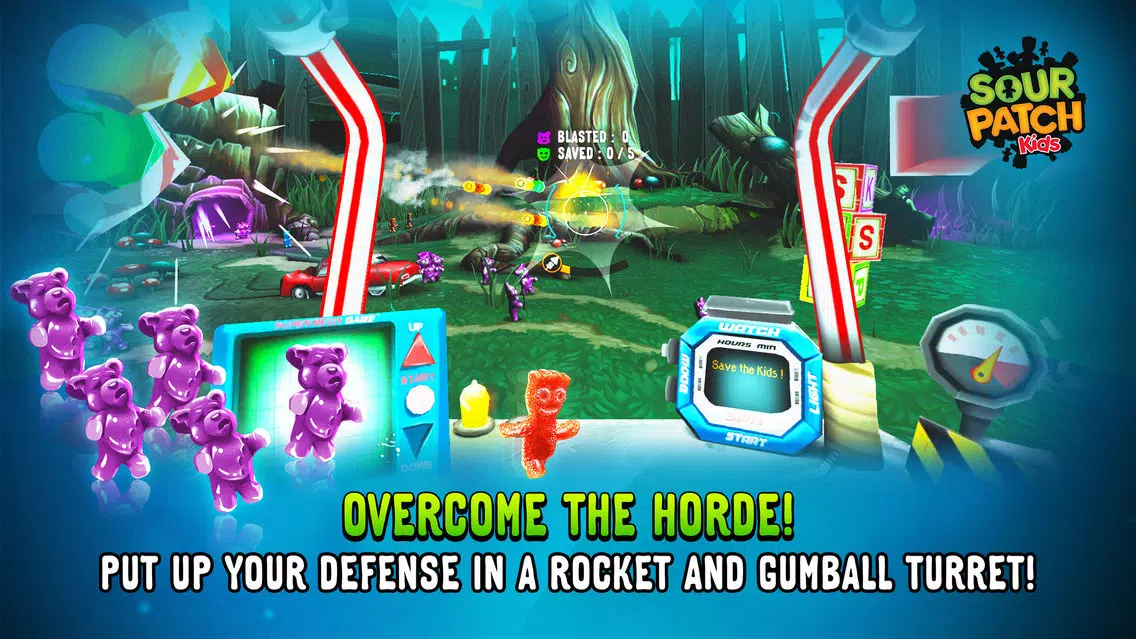 Sour Patch Kids: Zombie Raid سکرین شاٹس