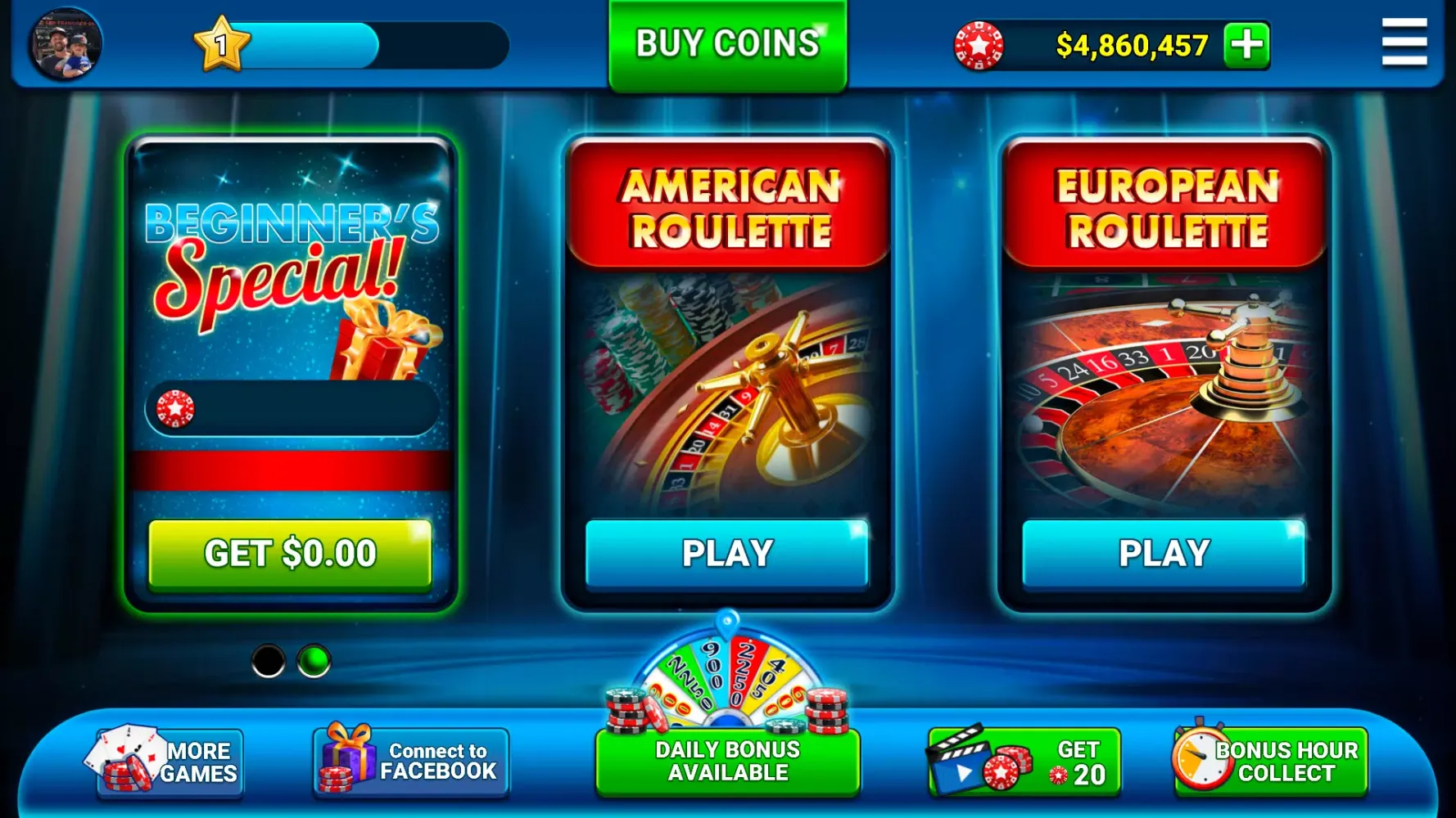 Roulette Screenshots