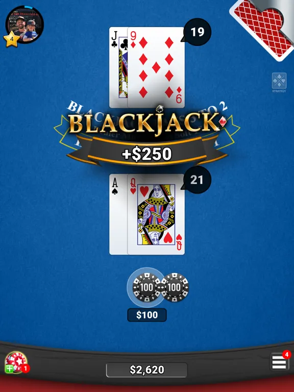 Blackjack 21 2021! iPad 應用截圖