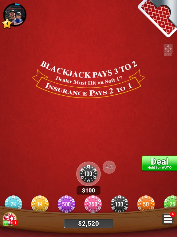 Blackjack 21 2021! iPad 應用截圖