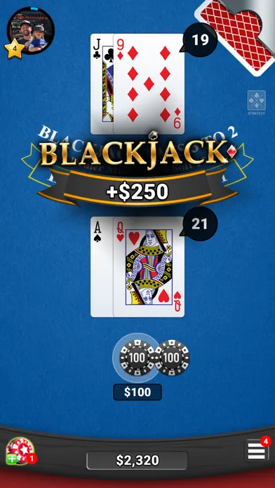 Blackjack 21 2021!應用截圖