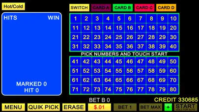Keno Four Card 스크린샷