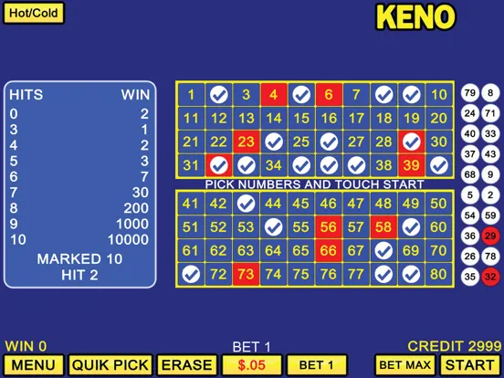 Ảnh chụp màn hình của Deuces Wild And Keno iPad 