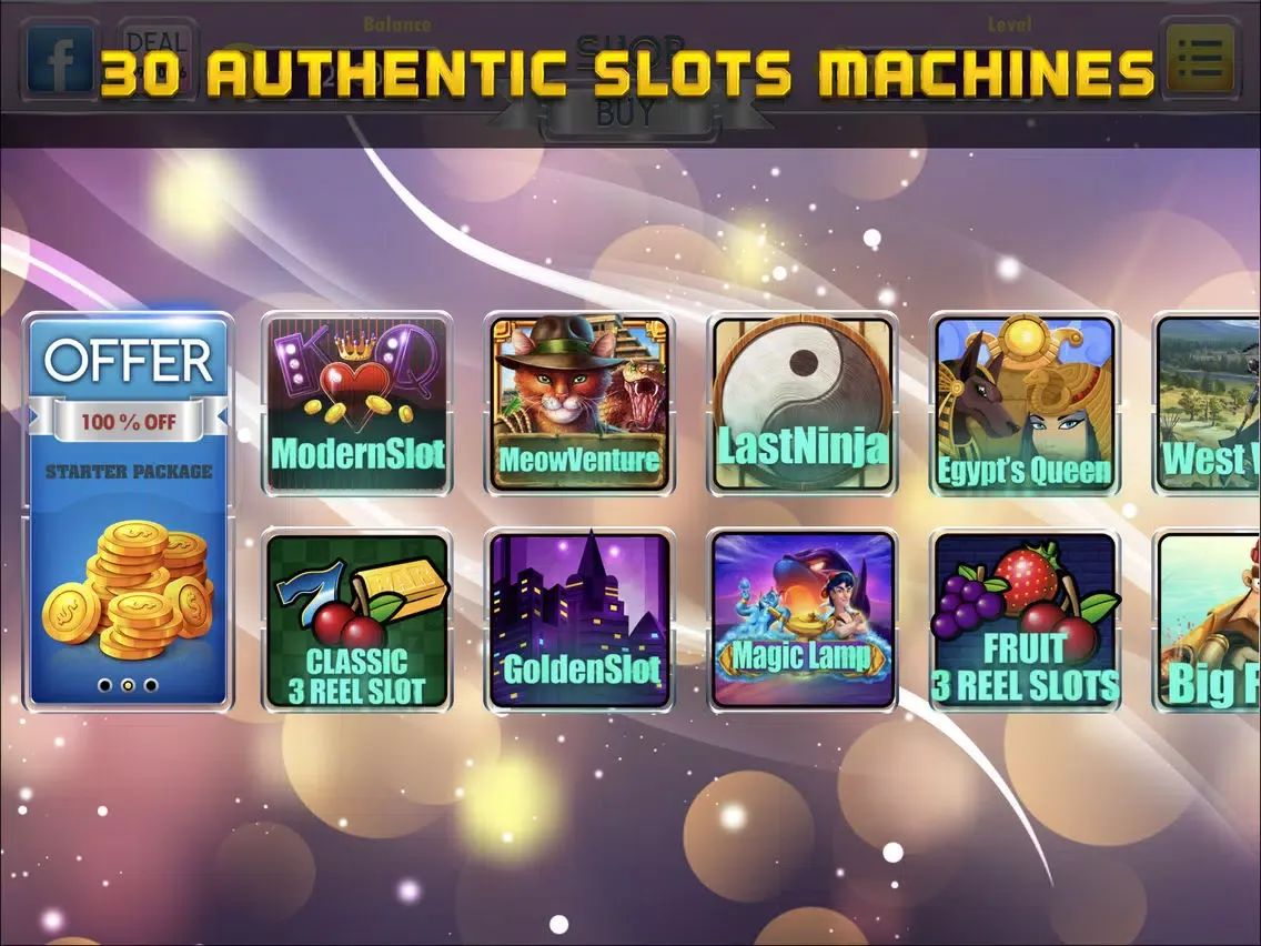 Ảnh chụp màn hình của Lucky Kingdom Casino Slots iPad 