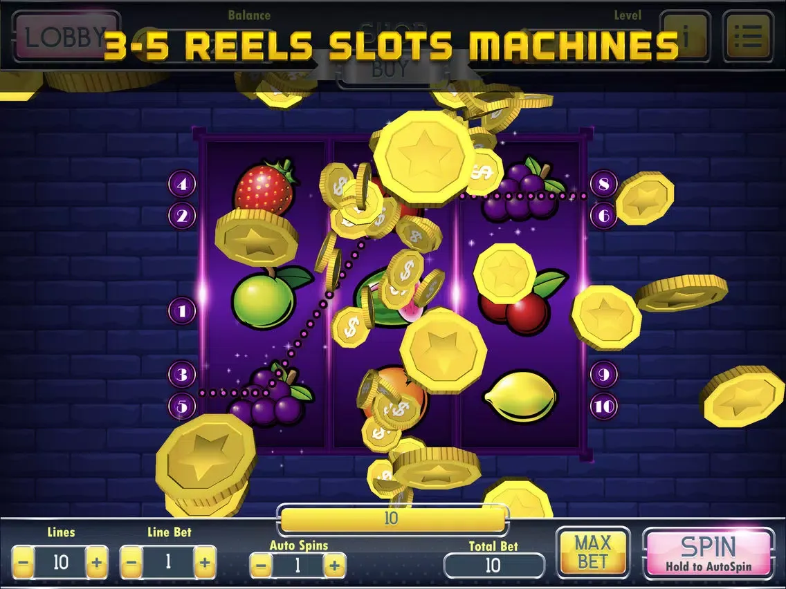 Ảnh chụp màn hình của Lucky Kingdom Casino Slots iPad 