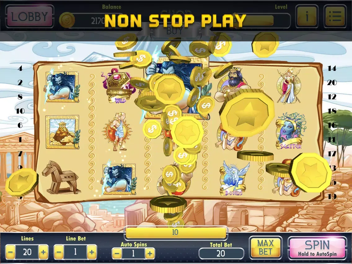 Ảnh chụp màn hình của Lucky Kingdom Casino Slots iPad 
