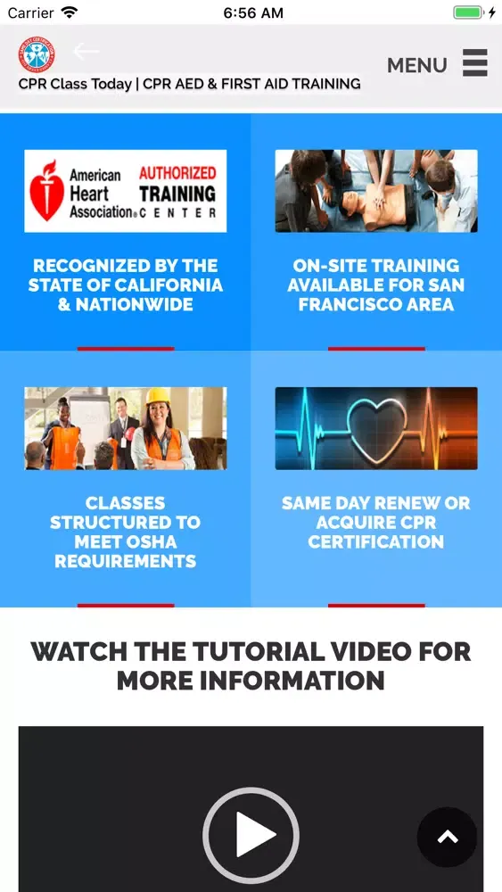 Скриншоты CPR Class Today