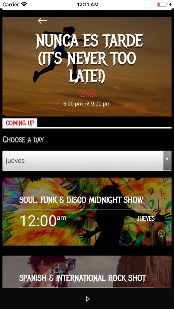 SRS - SPANISH ROCK SHOT RADIO Screenshots