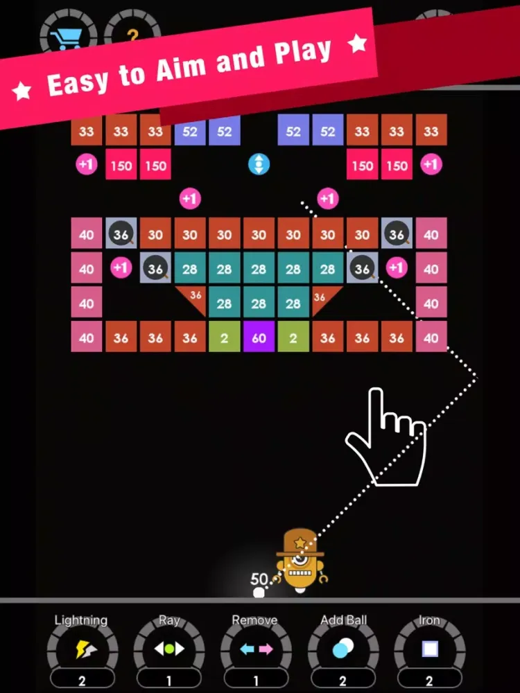 Скриншоты Bounzy Brick iPad 