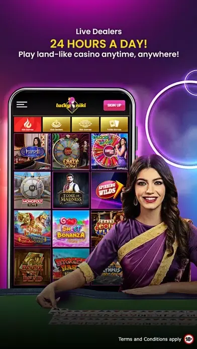 Zrzuty ekranu LuckyNiki Online Casino