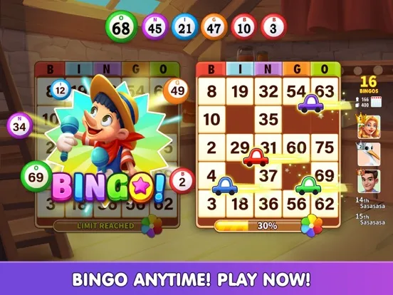 Capturas de tela do Bingo Spree iPad 