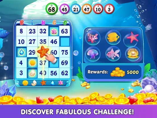 Capturas de tela do Bingo Spree iPad 