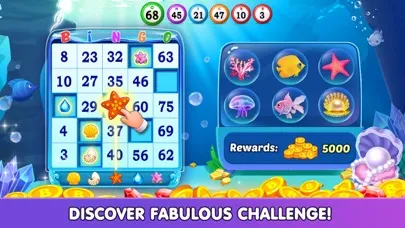 Capturas de tela do Bingo Spree
