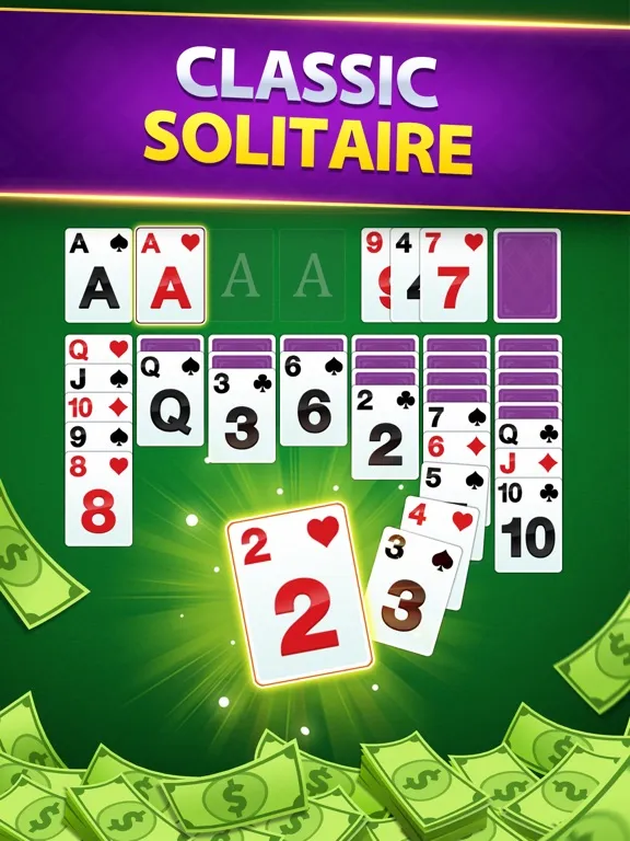 Solitaire Lucky Win Cash iPad  سکرین شاٹس