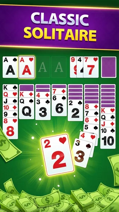 Solitaire Lucky Win Cash سکرین شاٹس