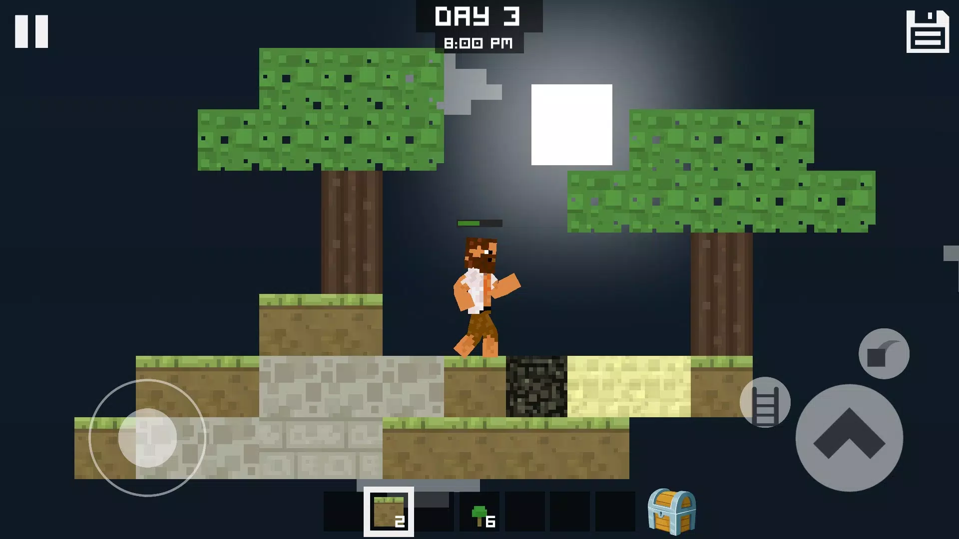 Block Skyland Survival 2Dzrzuty ekranu aplikacji2