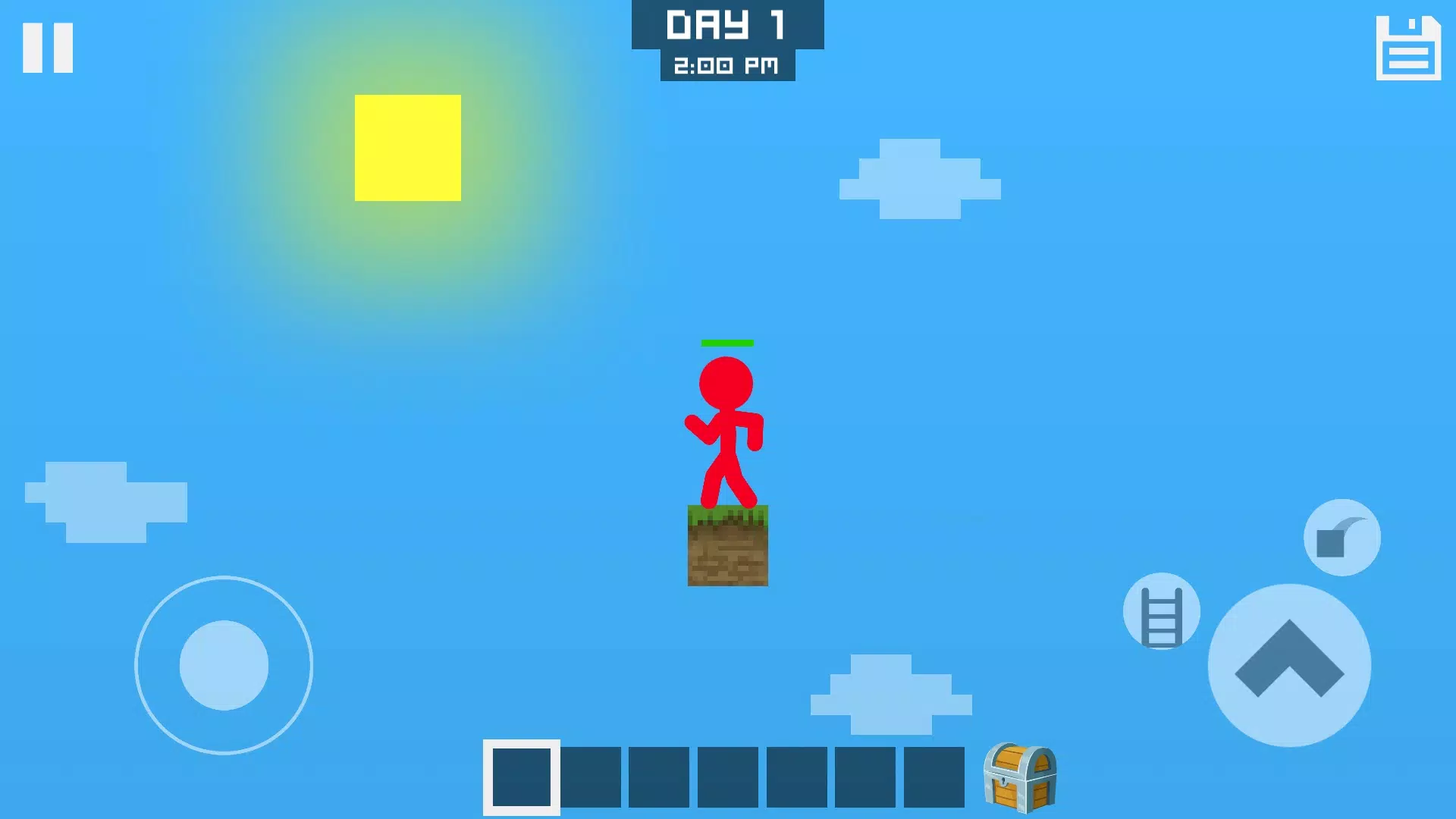 Stickman One Block Survival Screenshots
