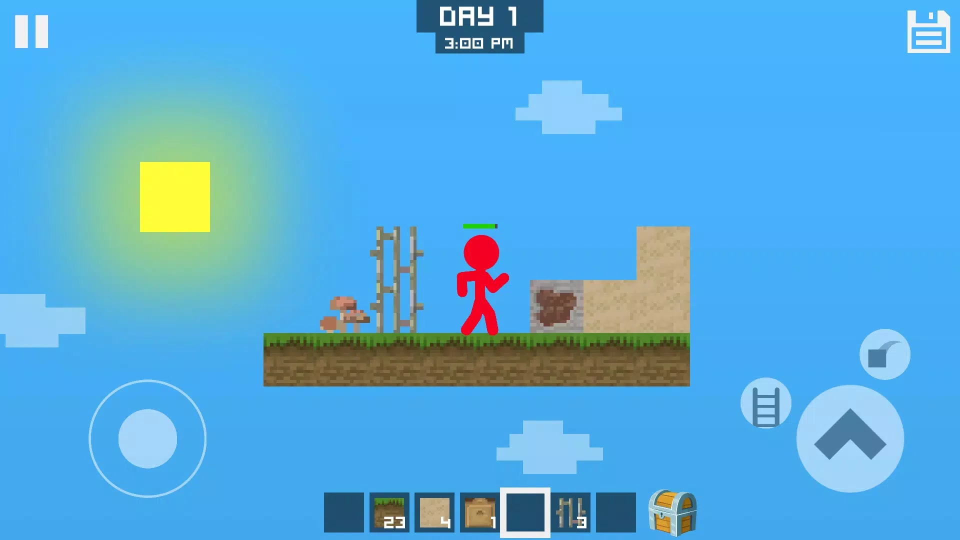 Stickman One Block Survival Screenshots