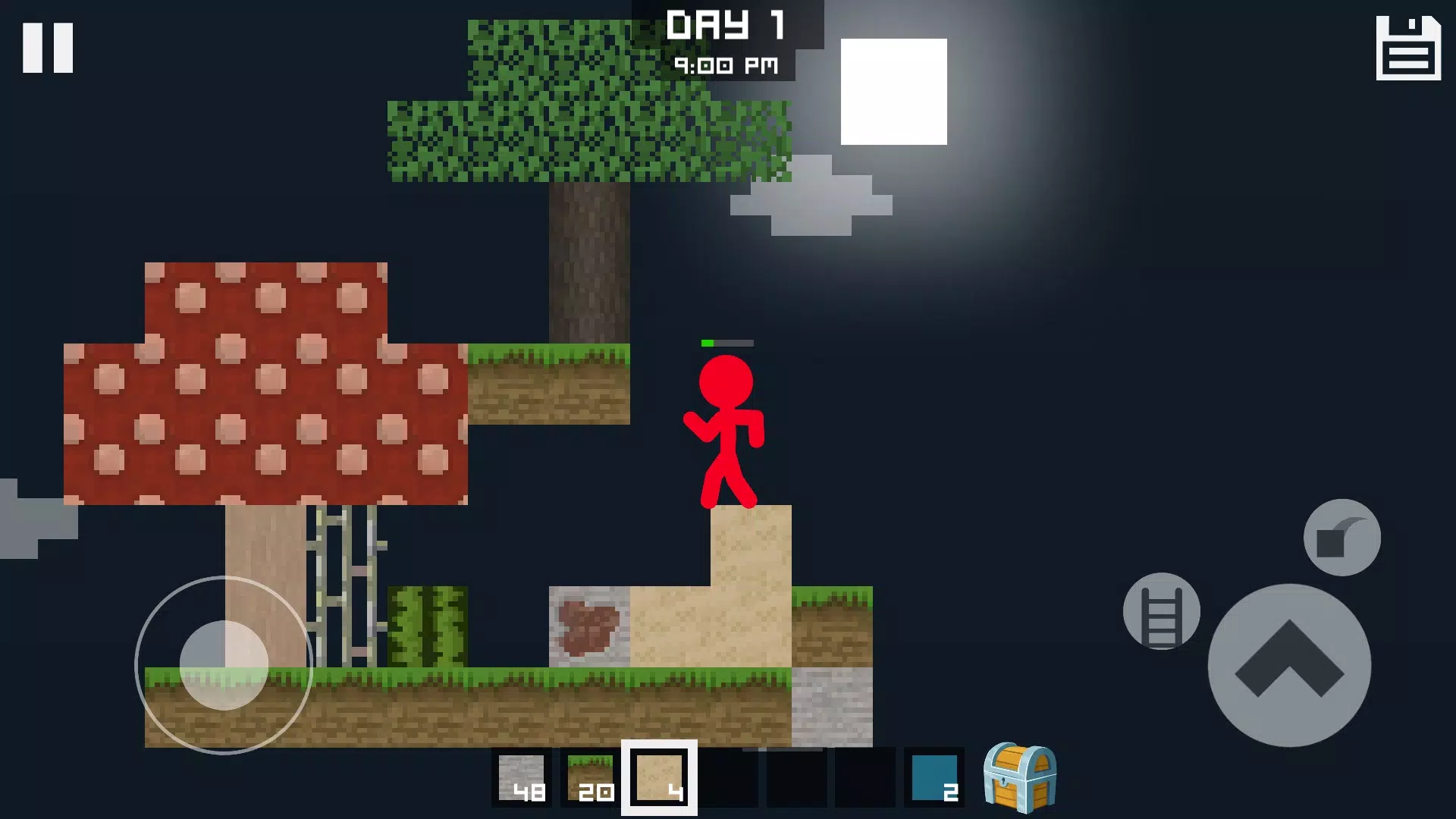 Stickman One Block Survival Screenshots