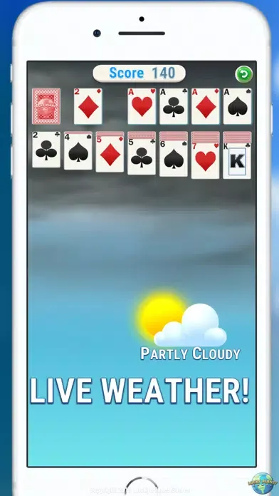 Capturas de tela do My Daily Solitaire And Weather