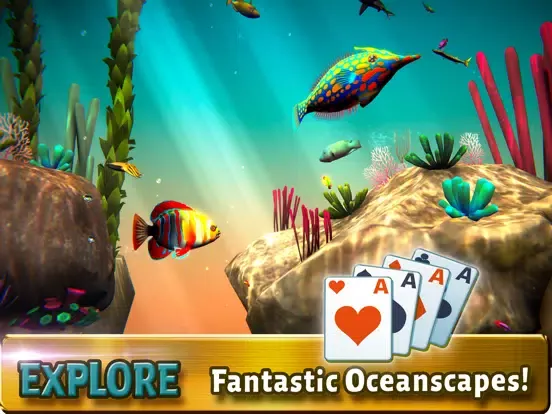 Solitaire Oceanscapes iPad  স্ক্রিনশট
