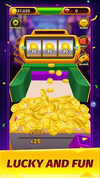 Lucky Pusher: Coin Game سکرین شاٹس
