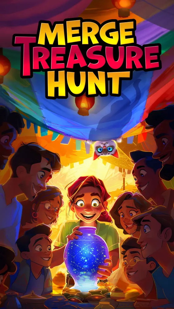 Ảnh chụp màn hình của Merge Treasure Hunt－Match game