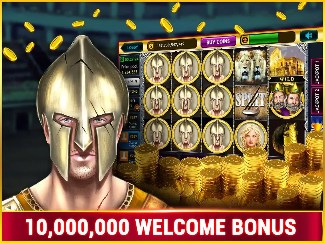 Gladiator Slots : Free Vegas Casino Slots iPad 應用截圖