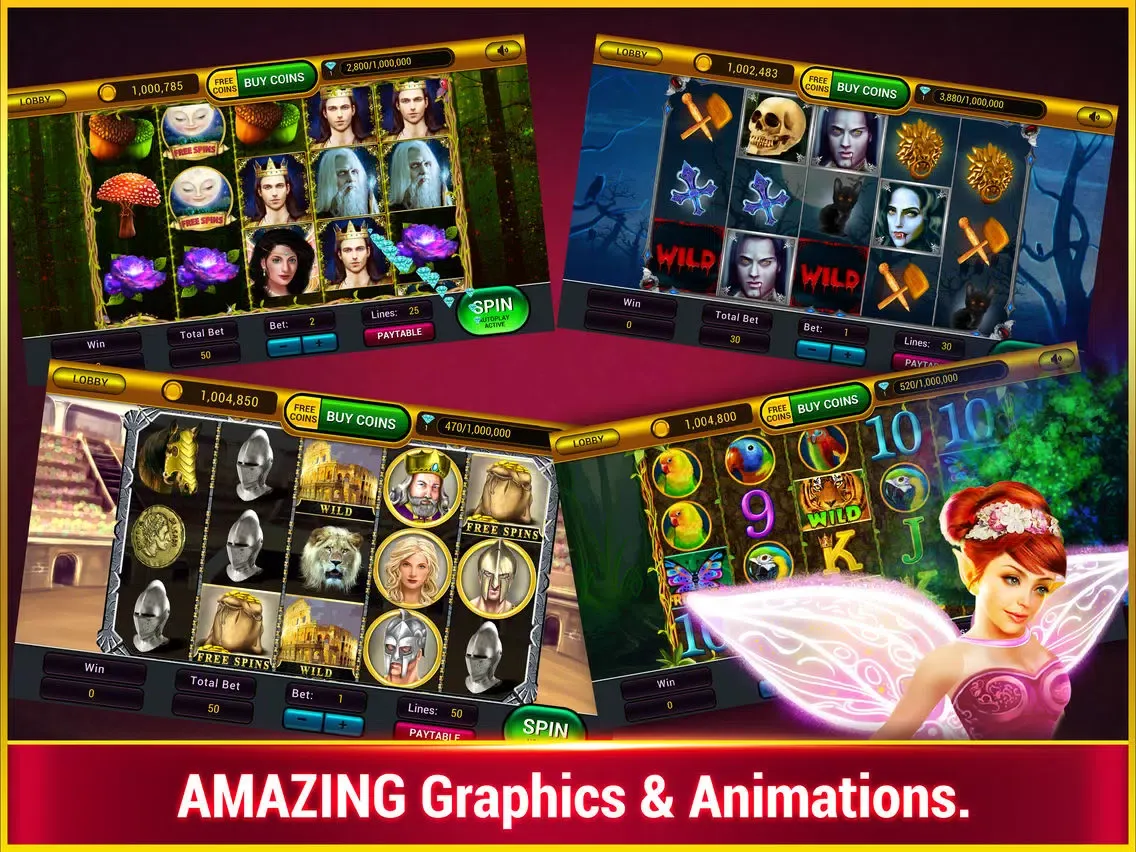 Gladiator Slots : Free Vegas Casino Slots iPad 應用截圖
