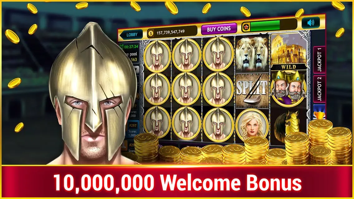 Gladiator Slots : Free Vegas Casino Slots應用截圖