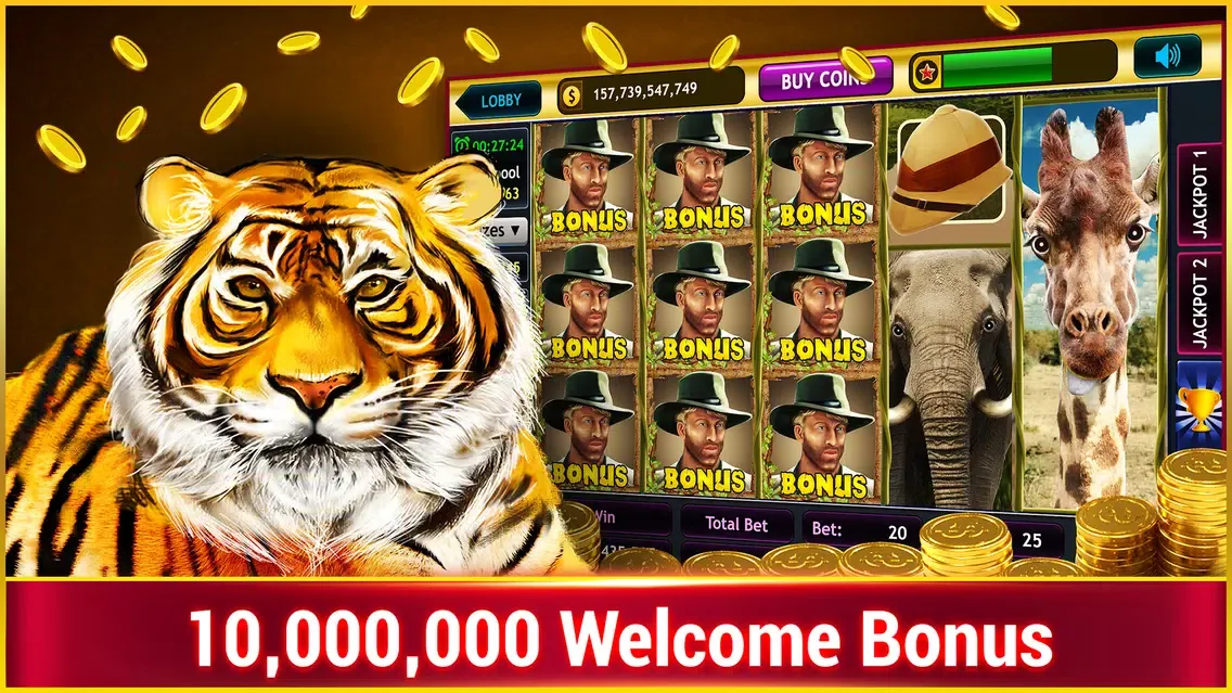 Wild Safari Slots : Lucky Vegas Casino應用截圖