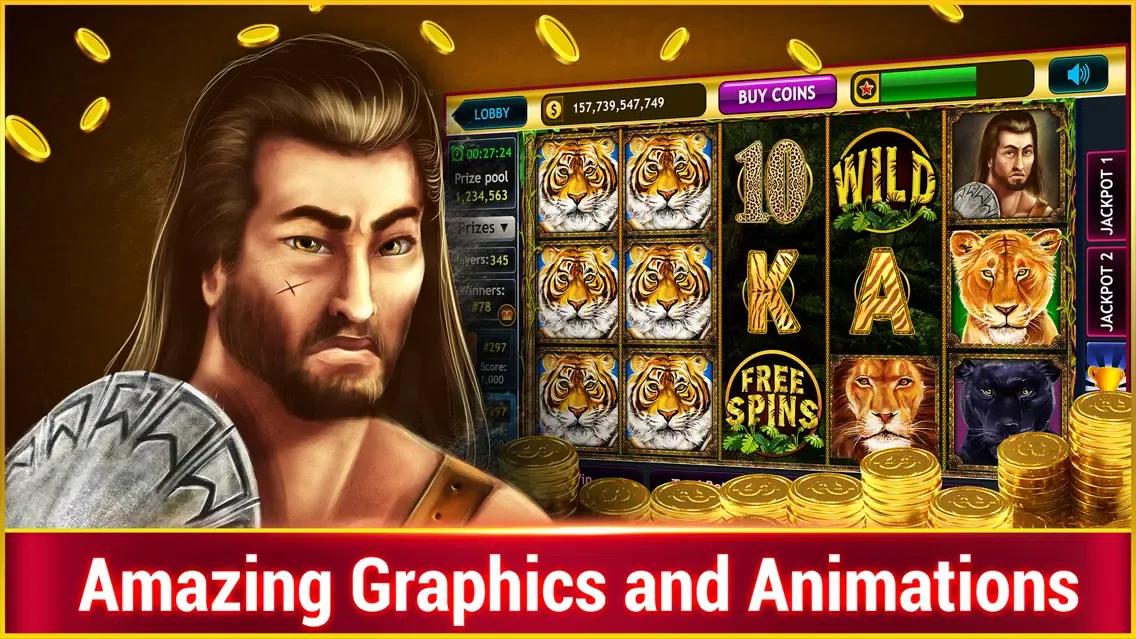 Wild Safari Slots : Lucky Vegas Casino應用截圖
