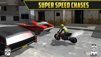 Screenshot di 3D Motor-Bike Drag Race: Real Driving Simulator Racing Game
