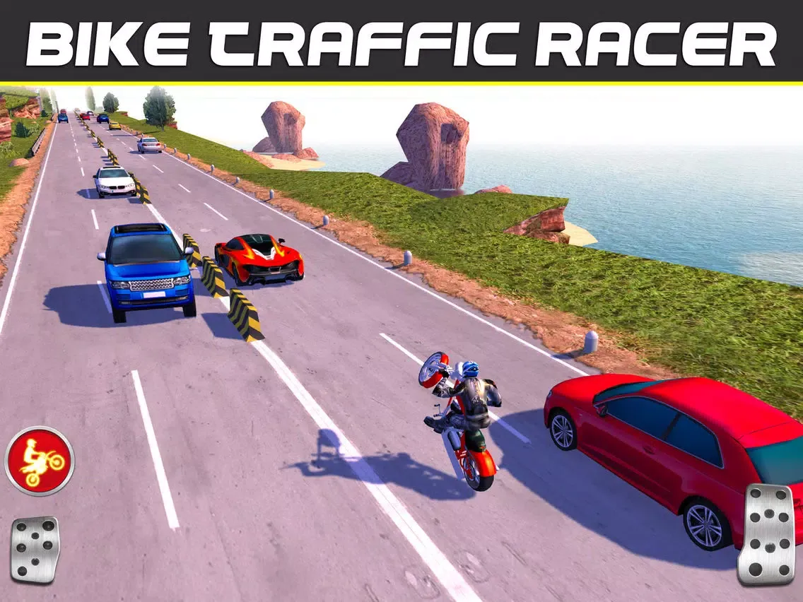 ภาพหน้าจอของ Bike Traffic Rider an Extreme Real Endless Road Racer Racing Game iPad 