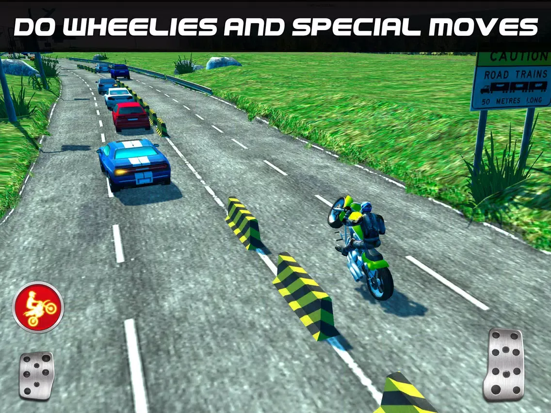 ภาพหน้าจอของ Bike Traffic Rider an Extreme Real Endless Road Racer Racing Game iPad 
