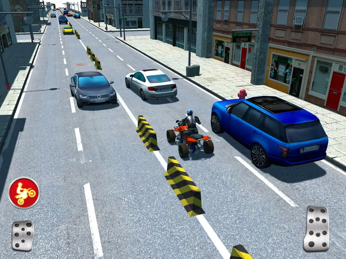 ภาพหน้าจอของ Bike Traffic Rider an Extreme Real Endless Road Racer Racing Game iPad 