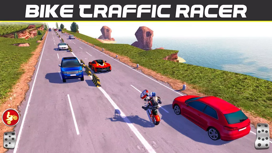 ภาพหน้าจอของ Bike Traffic Rider an Extreme Real Endless Road Racer Racing Game