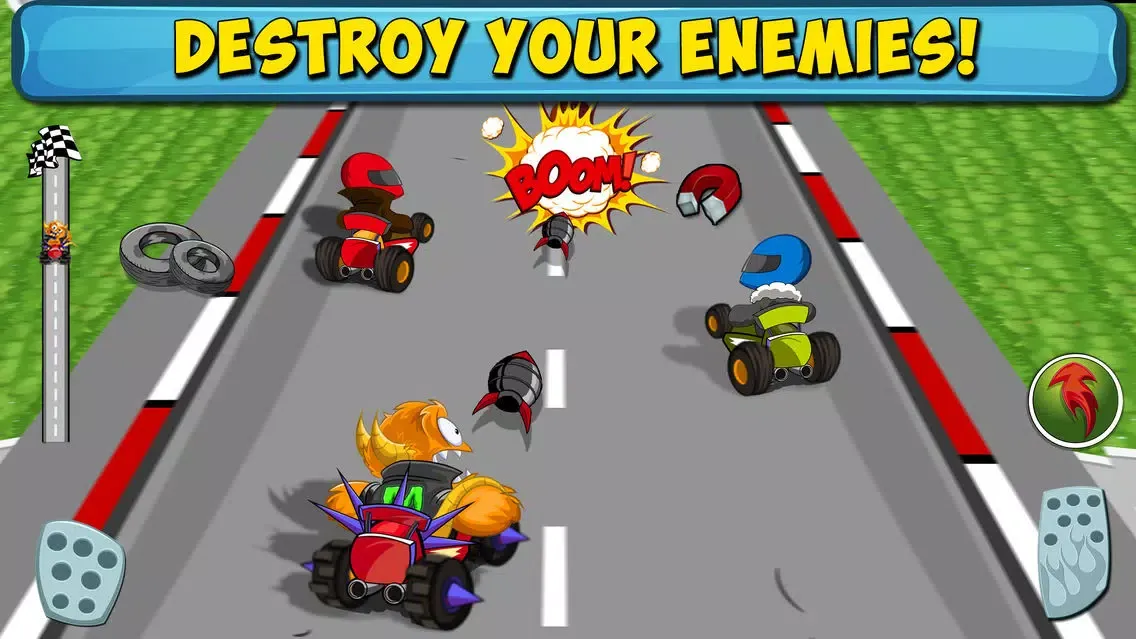 Crazy Go Kart Racing Rivals - Real Endless Car Race Driving Simulator应用截图