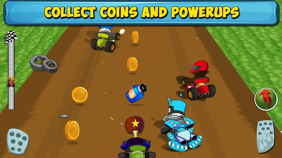 Crazy Go Kart Racing Rivals - Real Endless Car Race Driving Simulator应用截图
