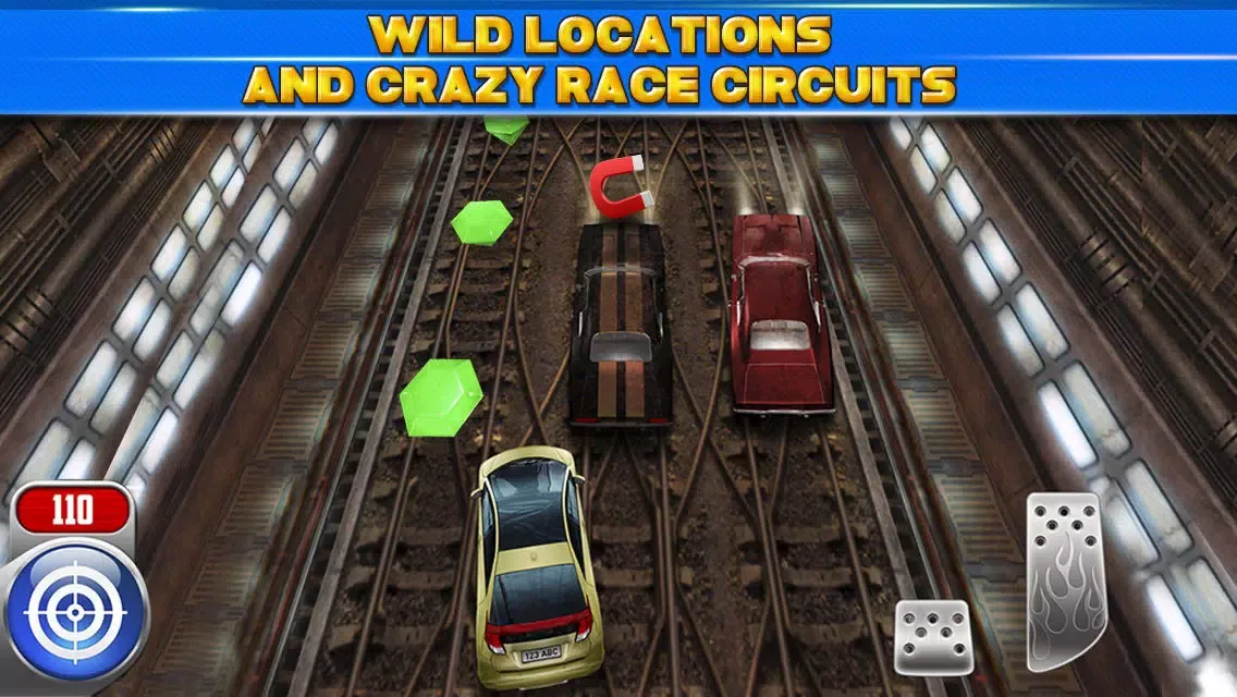 Tangkapan skrin 3D Car Motor-Racing Chase Race - Real Traffic Driving Racer Simulator Game