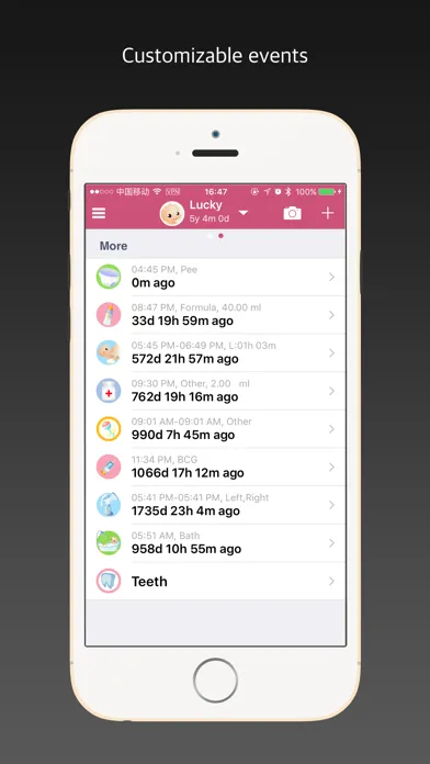 Baby Care - Track baby growth! Screenshots